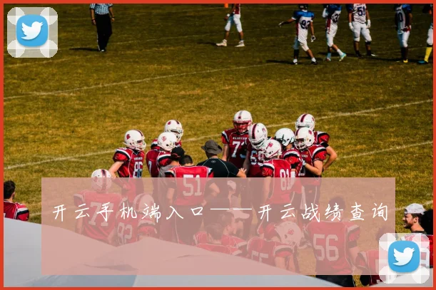 开云手机端入口——开云战绩查询