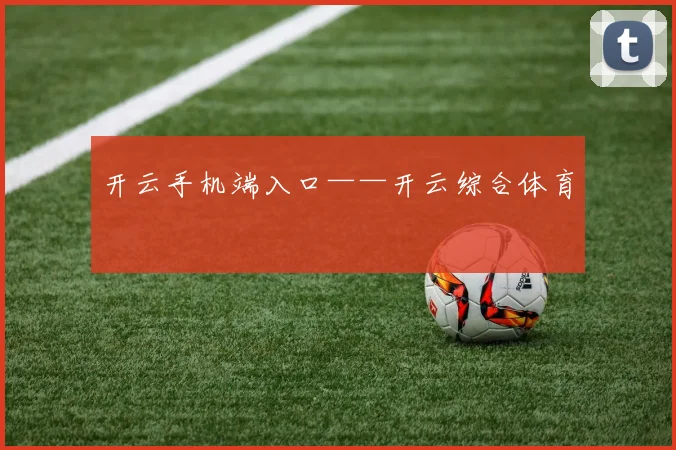 开云手机端入口——开云综合体育