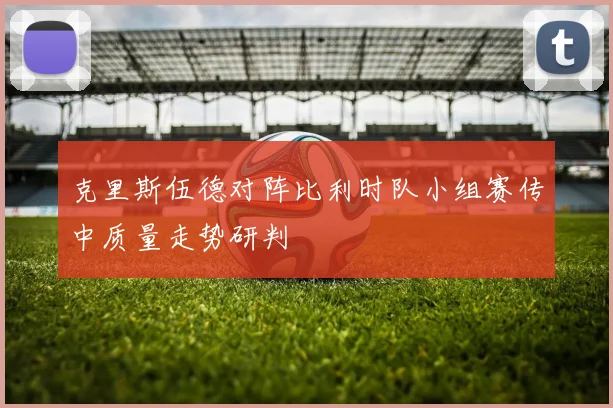 克里斯伍德对阵比利时队小组赛传中质量走势研判